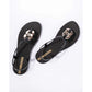Ipanema Sandal Class women's fashionable black and gold flip-flops In preparation Your Sports Performance