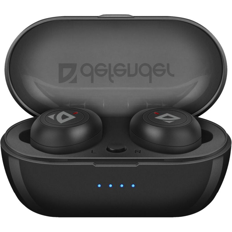 DEFENDER WIRELESS HEADPHONES WITH MICROPHONE "TWS" TWINS 638 BLACK 63638 In preparation Your Sports Performance