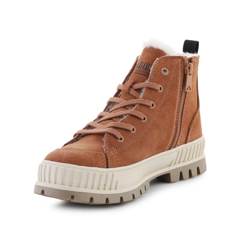 Palladium PALLASHOCK ZIP WARM 74353-257-M Mahogany Palladium