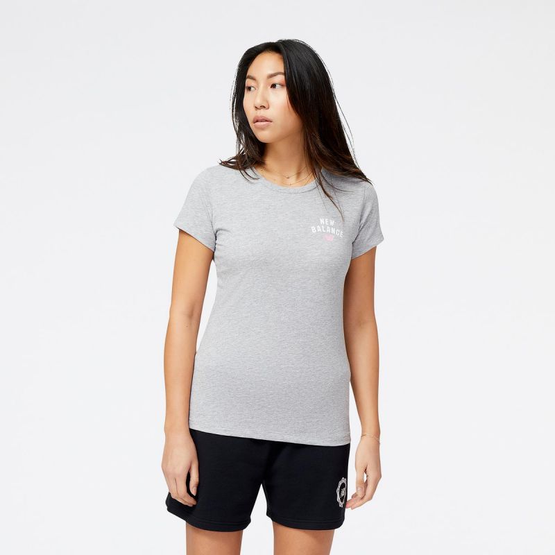 New Balance Sport Core Arch Cotton ATH AG T-shirt W WT31804AG Clothing/Lifestyle/T-shirts/New Balance New Balance