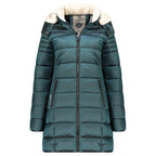 Geographical Norway CARENNE DGREEN DB LADY 0116 Women's Parka (WZ5516F/GN-DARK GREEN)