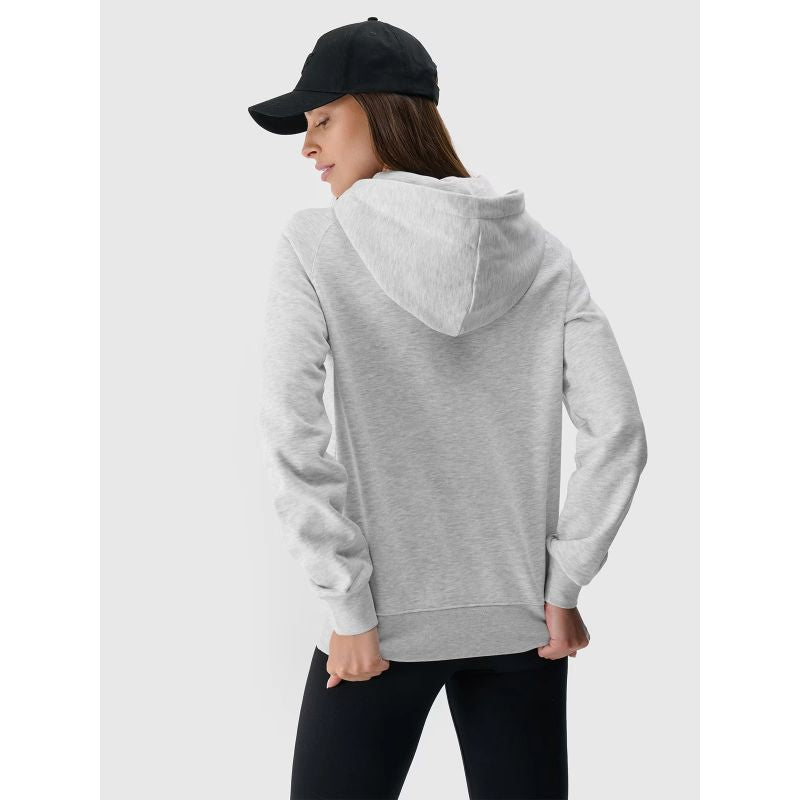 Women's sweatshirt with hood, open, 4F 4FWMM00TSWSF1764-27M *Kategoria tymczasowa Your Sports Performance