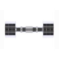 Chrome dumbbells 2x5 kg HMS CHD05 In preparation Your Sports Performance