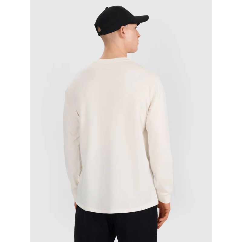 Men's longsleeve regular with print 4F 4FWSS25TLONM392-11S *Kategoria tymczasowa Your Sports Performance