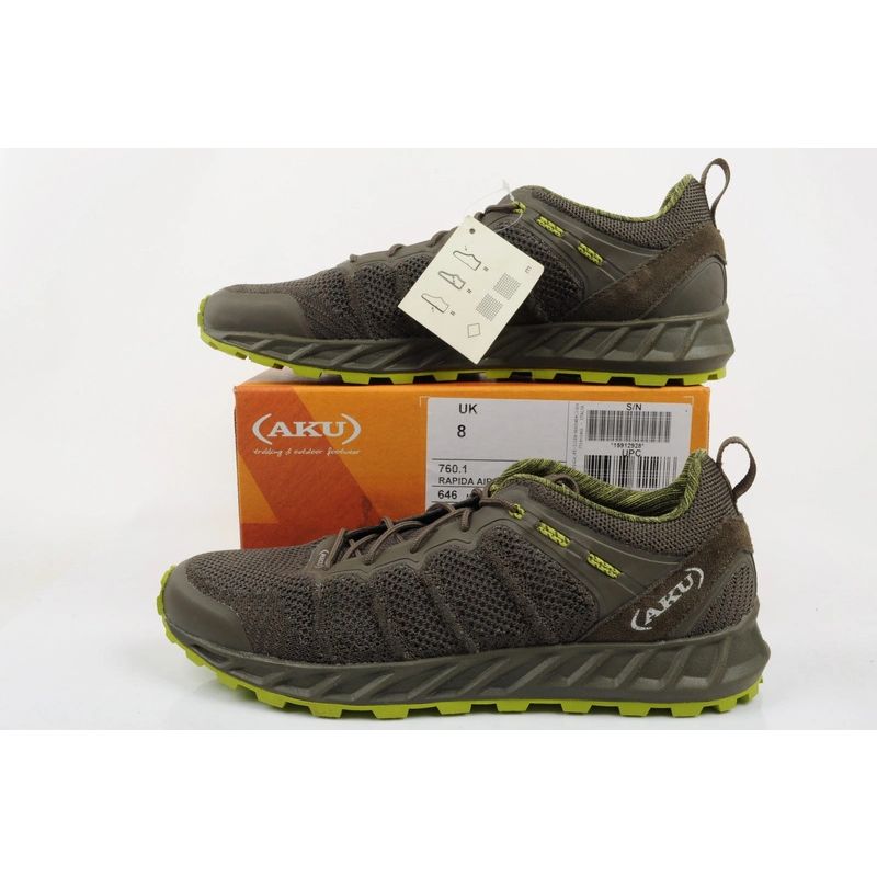 Aku men's Rapida Air Gore-tex hiking shoes, lightweight green To be categorized Your Sports Performance
