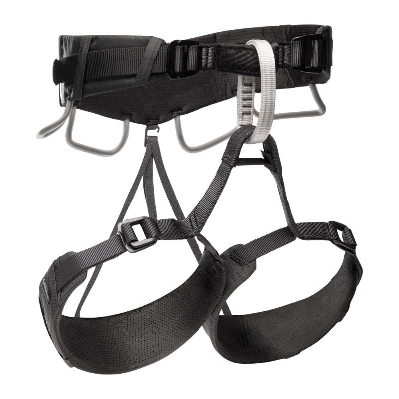 Black Diamond Momentum 4S Harness Size L-XL Anthracite Import z Action/Wspinaczka/Uprzęże Your Sports Performance