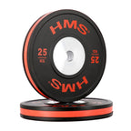 BTBR Set Olympic Bumper Plates - 2x (10kg, 15kg, 20kg, 25kg) HMS BTBR SET In preparation Your Sports Performance