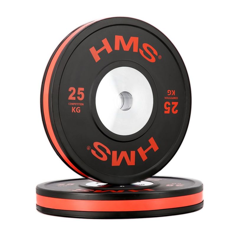 BTBR Set Olympic Bumper Plates - 2x (10kg, 15kg, 20kg, 25kg) HMS BTBR SET In preparation Your Sports Performance