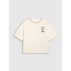 Women's oversize printed T-shirt 4F 4FRSS25TTSHF2979-11S *Kategoria tymczasowa Your Sports Performance