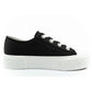 Lee women's sports shoes Isla sneakers black platform comfortable Lee