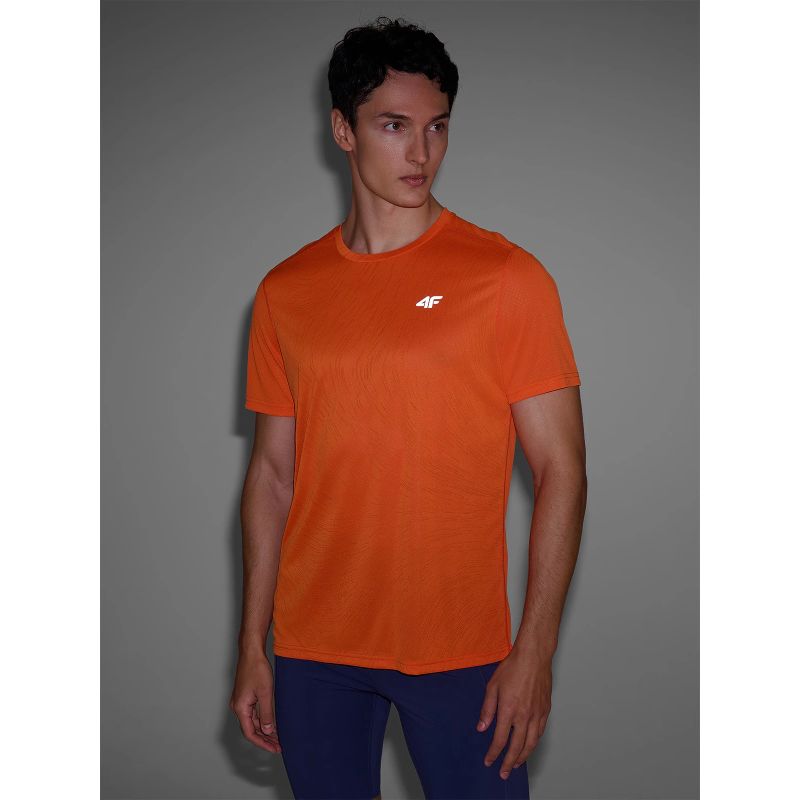 Men's 4F 4FWSS25TFTSM1260-70S regular quick-drying running shirt
