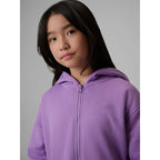 Girls' loose sweatshirt with hood 4F 4FJRSS26TSWSF2715-51S 4f