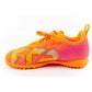 Puma Future 8 Play TT children's turf sports shoes, orange