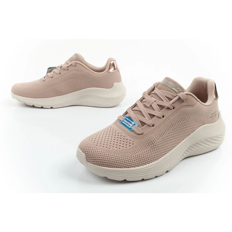 Skechers women's sports shoes Bobs Squad Waves beige light fashionable To be categorized Your Sports Performance