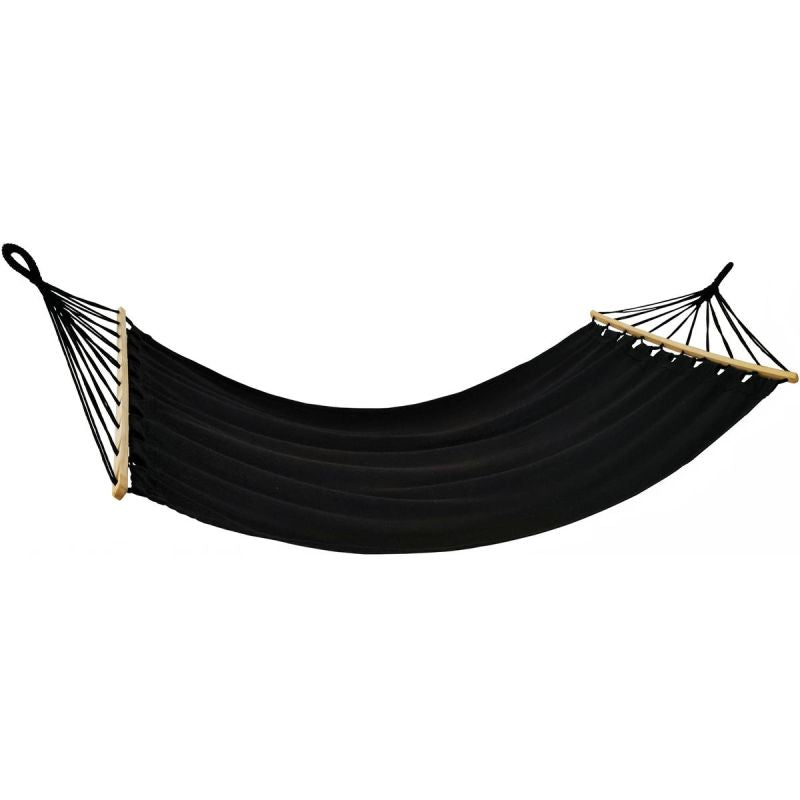 GARDEN HAMMOCK 1 PERSON 200X100CM WITH SPREADER 1064055 ANTHRACITE Home and Garden/Garden Your Sports Performance