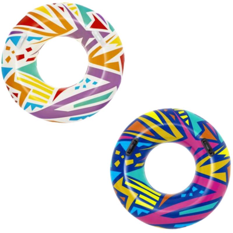 Bestway Geo swimming ring 107 cm 36228 4149 Accessories/Swimming accessories/Motylki, Pływaczki, Kółka, Piłki, Pontony Your Sports Performance