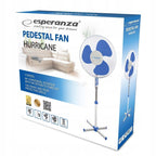 Esperanza HURRICANE EHF001WB standing fan (white) AGD - Produkty/Wentylatory Your Sports Performance