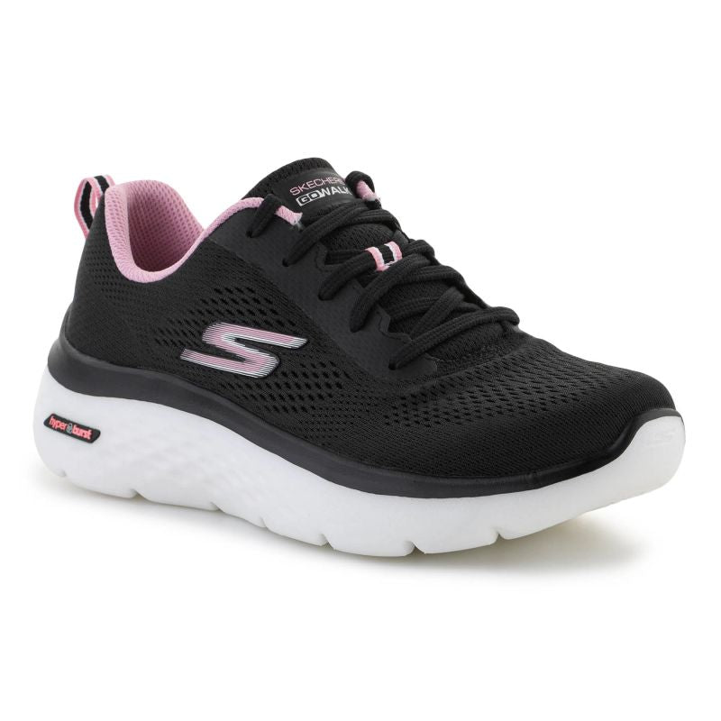 SKECHERS GO WALK HYPER BURST SPACE INSIGHT BLACK/PINK 124578-BKPK Skechers