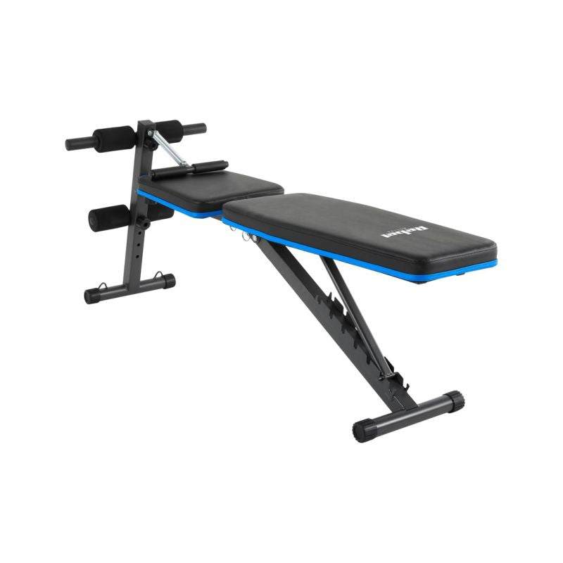 Inclined training bench with leg locks and rubber bands REBEL ACTIVE RBA-2003 To be categorized Your Sports Performance