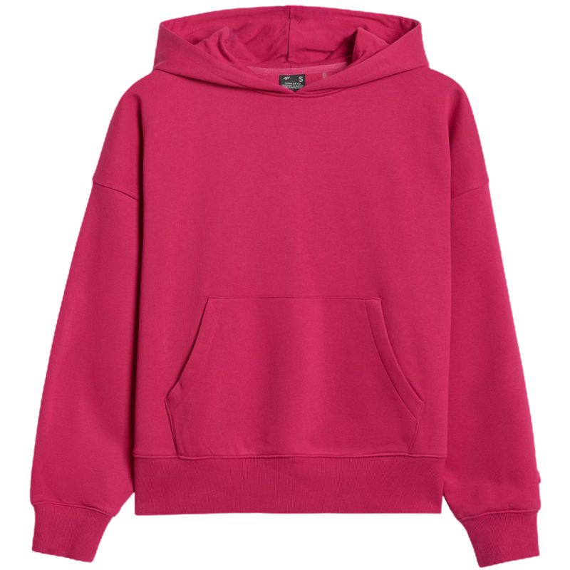 Women's sweatshirt 4F F1887 dark pink 4FWAW25TSWSF1887 53S 4f