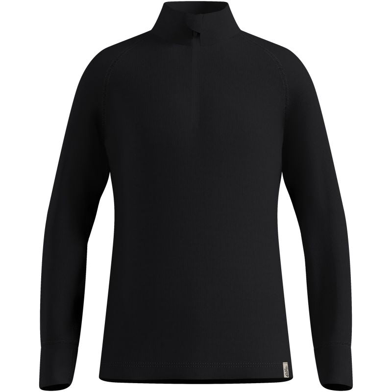Odlo ACTIVE WARM KIDS BL TOP turtle neck long-sleeve thermal shirt, black