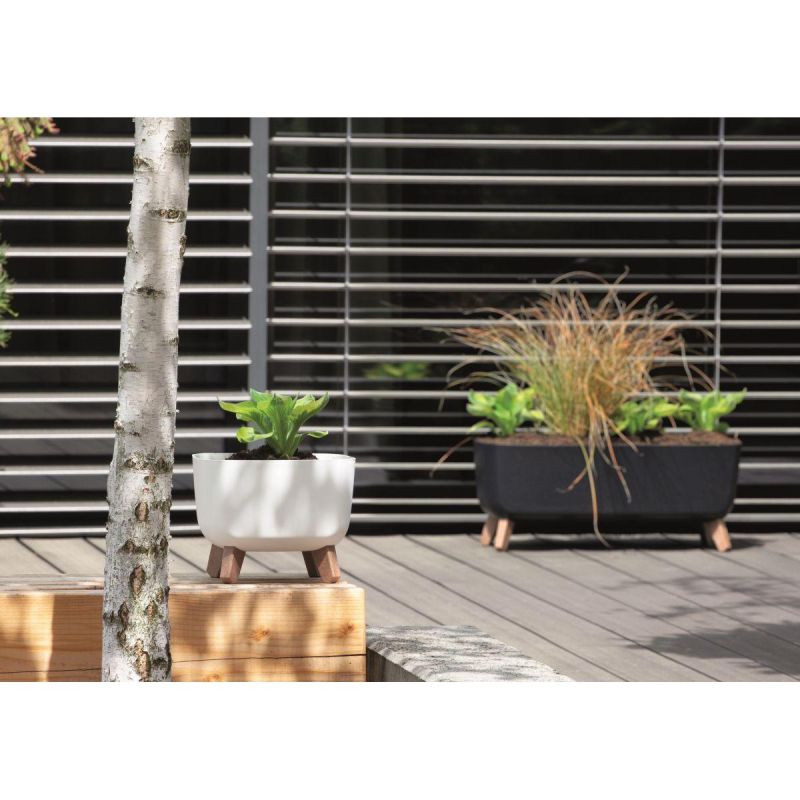 GRACIA CASE FLOWER POT 58x24CM ANTHRACITE Home and Garden/Garden Your Sports Performance