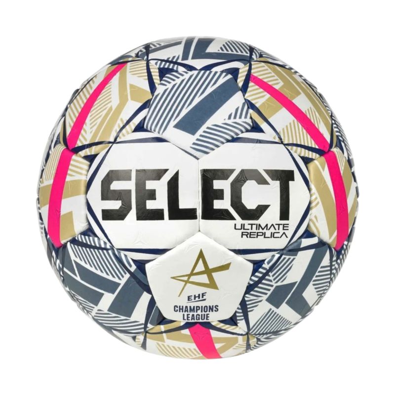 Select Replica EHF Champions League v26 Handball White/Gray 220045