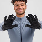 Rogelli SIGNATURE winter gloves black M Rogelli/Rower/Men/Akcesoria/Rękawiczki Zimowe Your Sports Performance