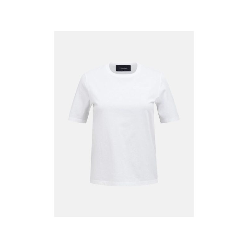PEAK PERFORMANCE W Original Small Logo Tee Women's White