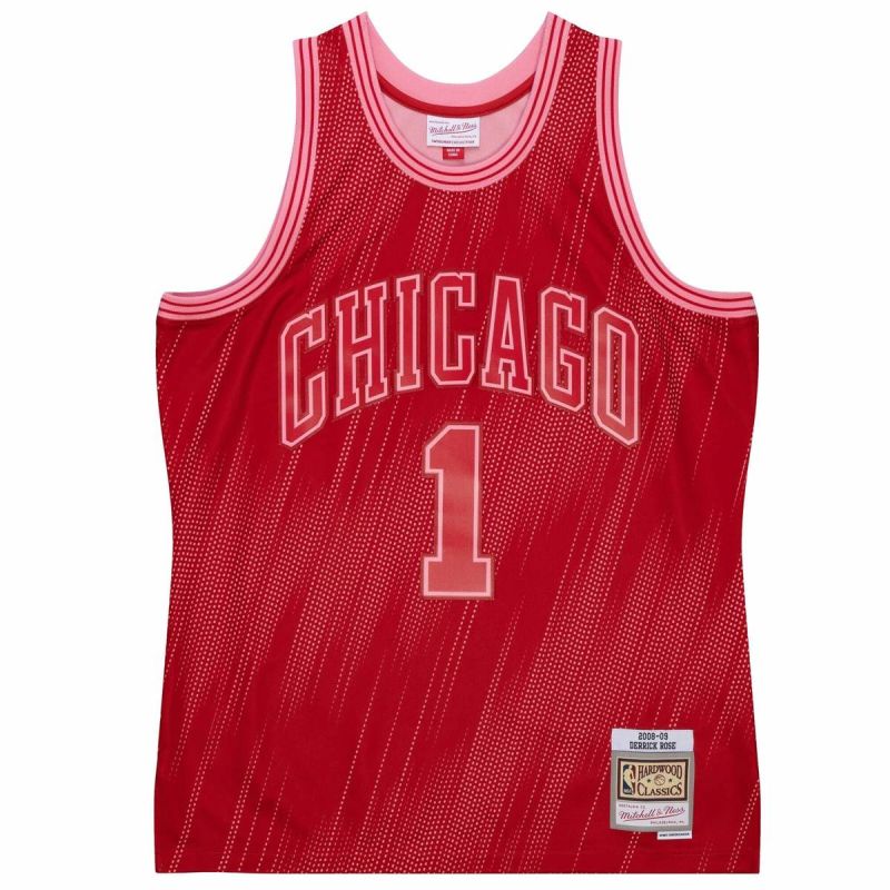 Mitchell & Ness NBA Jersey Swingman Monochrome Chicago Bulls Derrick Rose - TFSM1280-CBU08DRSRED1 Koszulki NBA Your Sports Performance