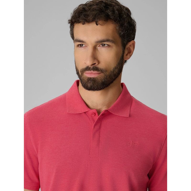 Men's regular polo shirt 4F 4FRSS26TPTSM0899-55M