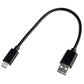 UNITEK USB CABLE USB-A - USB-C 25CM, Y-C480BK In preparation Your Sports Performance