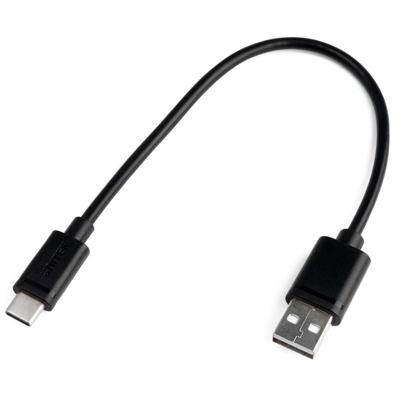 UNITEK USB CABLE USB-A - USB-C 25CM, Y-C480BK In preparation Your Sports Performance