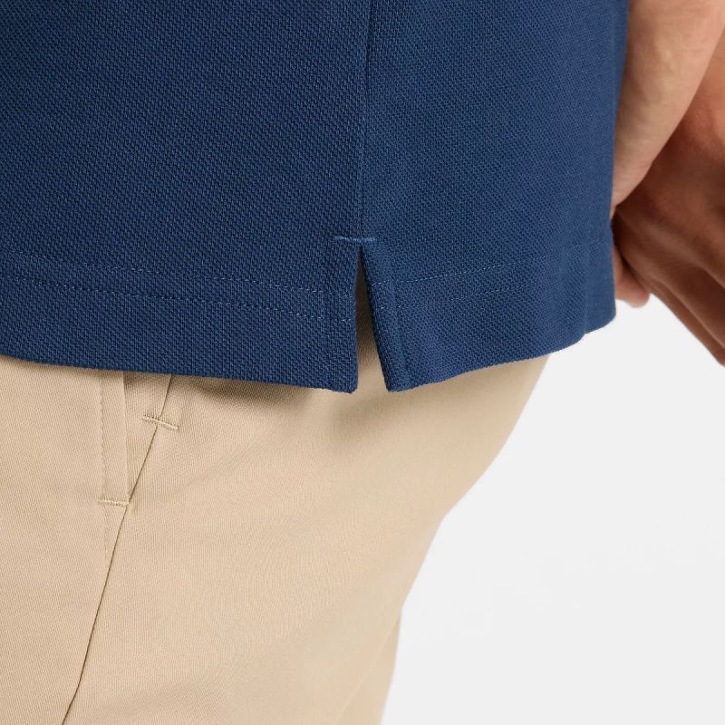 New Balance Cotton Pique Polo Shirt M MT51519NNY Clothing/Lifestyle/T-shirts/New Balance New Balance