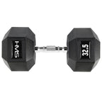 HMS HEX PRO dumbbells 32.5 kg Accessories/Training equipment Your Sports Performance