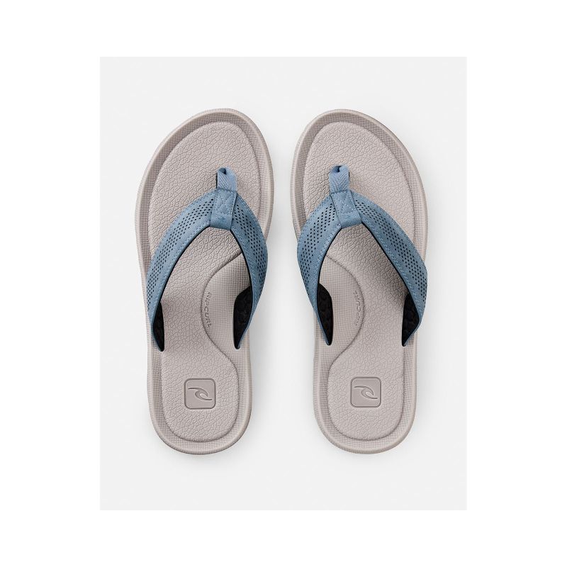 RIP CURL Chiba Men's Open Toe Flip-Flops Gray