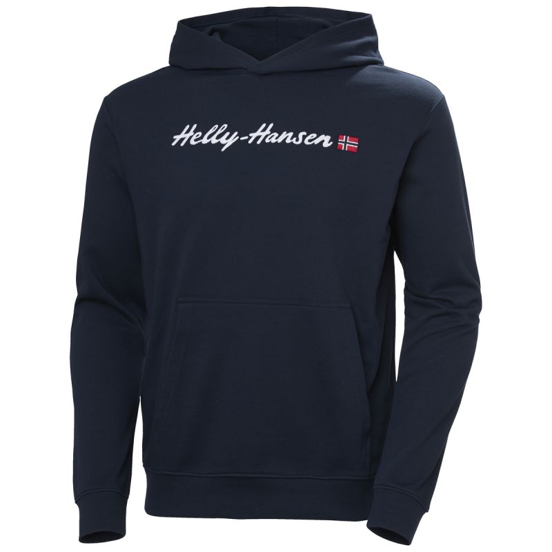 Helly Hansen Core Graphic Sweat Hoodie M 53924 596 Clothing/Outdoor/Helly Hansen Your Sports Performance