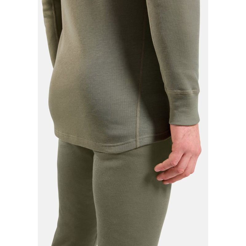 Odlo BL TOP crew neck l/s ACTIVE WARM long sleeve thermal underwear size M Gray Odzież militarna/Bielizna termoaktywna Your Sports Performance