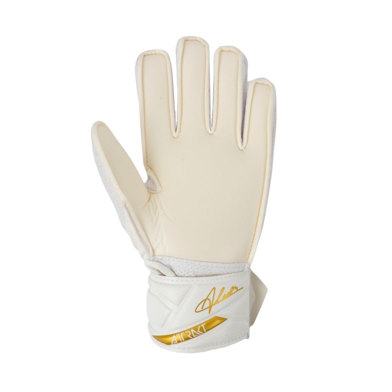 Reusch Attrakt AB1 Solid Junior goalkeeper gloves white 5672003 1130