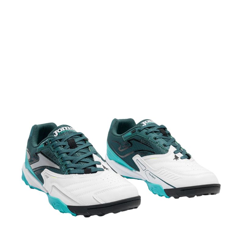 Joma Cancha 2602 Turf Football Boots White-Green CANS2602TF