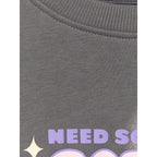 Oversized sweatshirt without a hood for girls 4F 4FJRAW25TSWSF2438-22S 4f