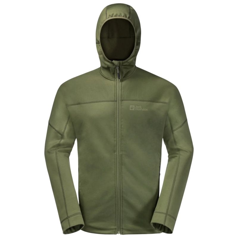 Jack Wolfskin Hirschberg Hooded FZ M sweatshirt 1710881-4129 Clothing/Outdoor/Jack Wolfskin Your Sports Performance