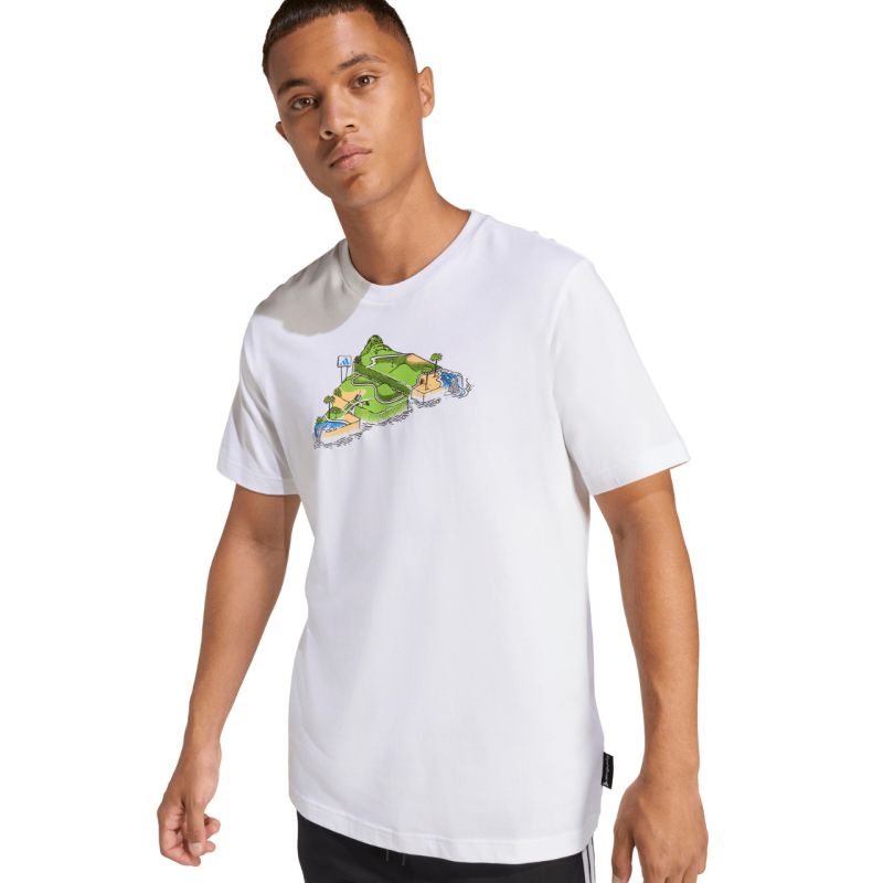 Men's adidas Novelty Mini T-shirt white JZ5037