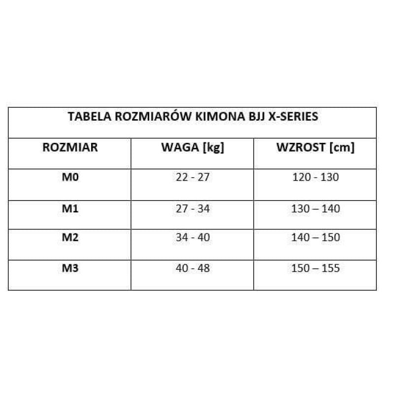 BJJ Kimono / GI for Kids Black + FREE Belt - X-SERIES M0 Kimona Your Sports Performance