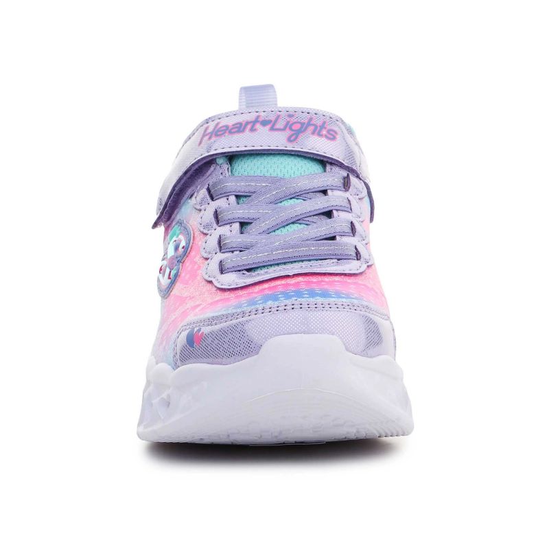 Skechers S Lights Flutter Heart Lights Jr 302315-LVMT Footwear/Lifestyle/Skechers Skechers