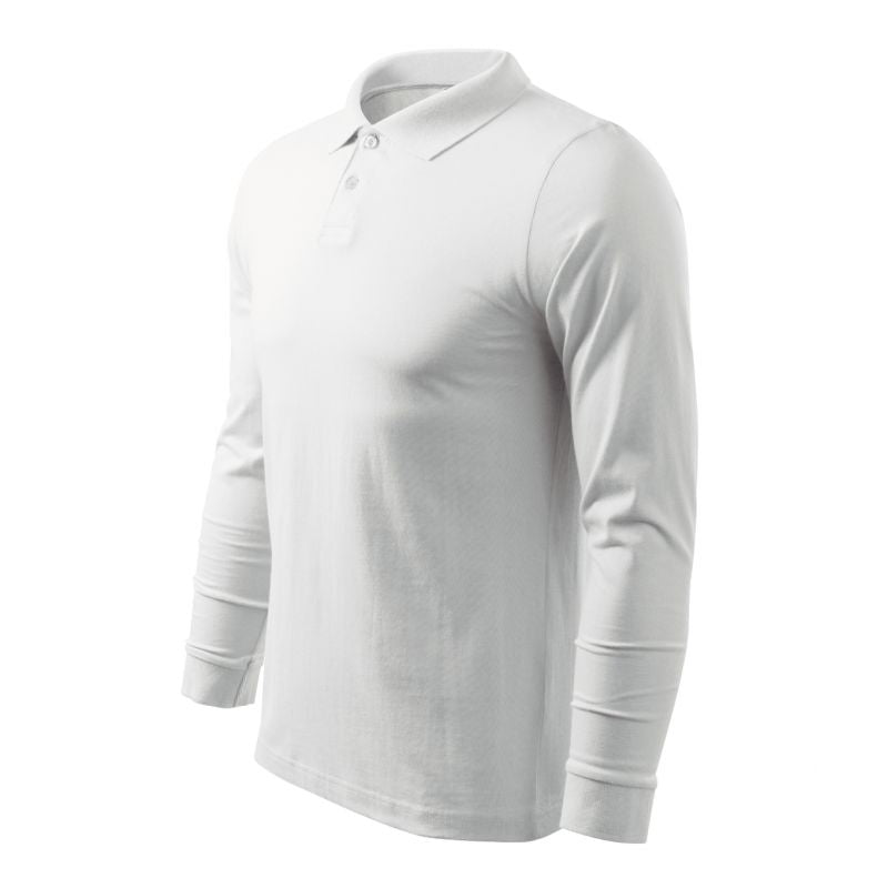 Malfini Single J. LS M MLI-21100 white polo shirt Clothing/Lifestyle/T-shirts/Malfini Malfini