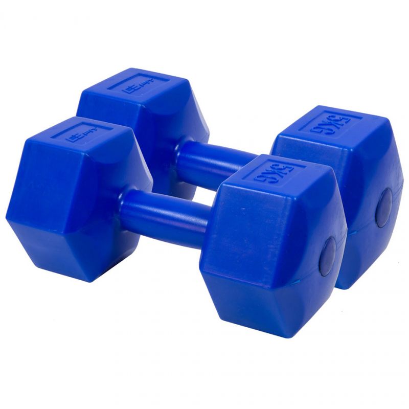 EB FIT composite dumbbell set 2x5kg navy blue 1027050 Accessories/Training equipment Your Sports Performance