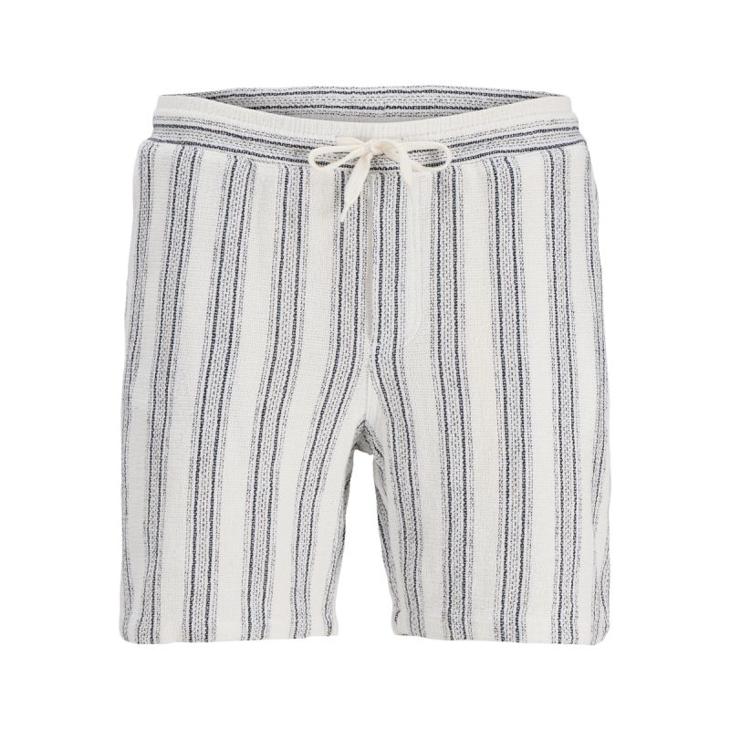 Jack&Jones men's shorts JPSTJAIDEN COBA STRIPE JOG SHORTS REG SN 12274413 CLOUD DANCER/STRIPES Jack&Jones