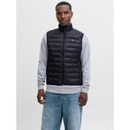 Jack&Jones men's vest JJEBRADLEY LIGHT BODYWARMER COLLAR NOO 12280973 BLACK In preparation Your Sports Performance
