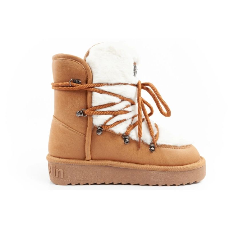 D.Franklin women's winter snow boots, fashionable fur lining, high D.Franklin